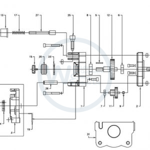 Oerlikon Two Roll Wire Drive Spare Parts List